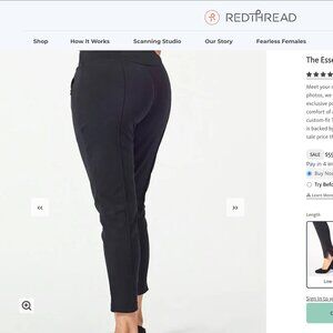 RedThread The Essential Ankle Pant - Custom-Tailored Size 10